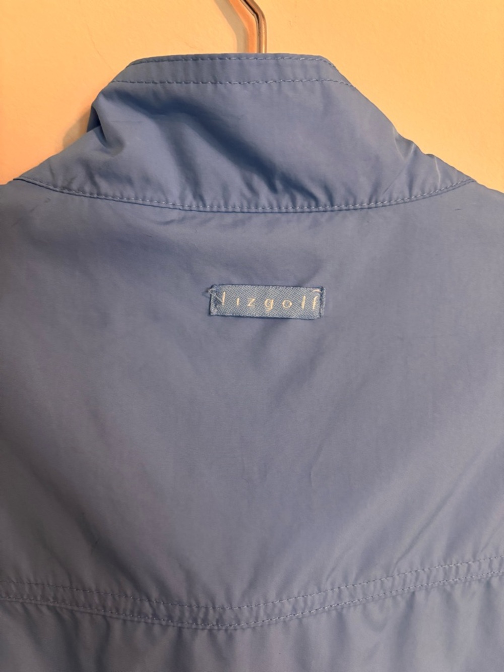 LizGolf light blue windbreaker vest - Picture 5 of 8
